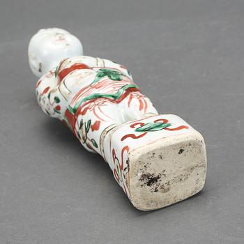 FIGURIN, porslin, Kina 1700-tal.