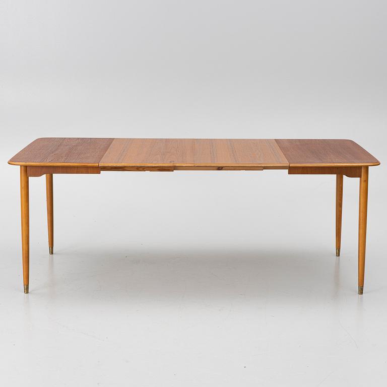 A dining table, teak, 1960s.