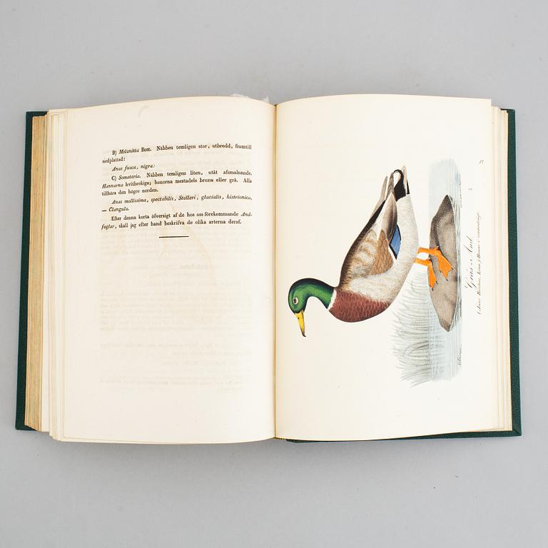 Med 200 litograferade zoologiska planscher, 1832-40, (2 vol).