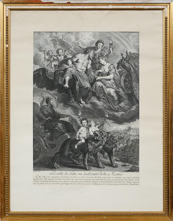 GRAFISKA BLAD, 2 st, sekelskiftet 1800/1900 samt 1800-tal.