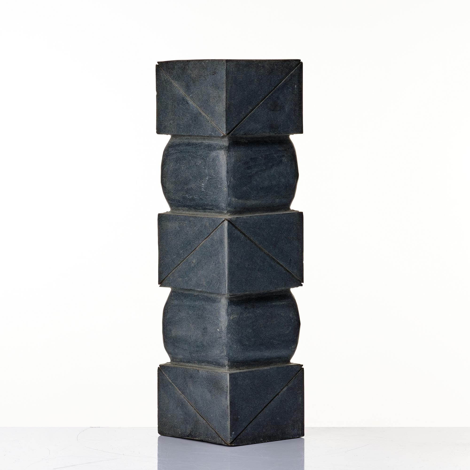 Bengt Malmqvist skulptur, diabas.