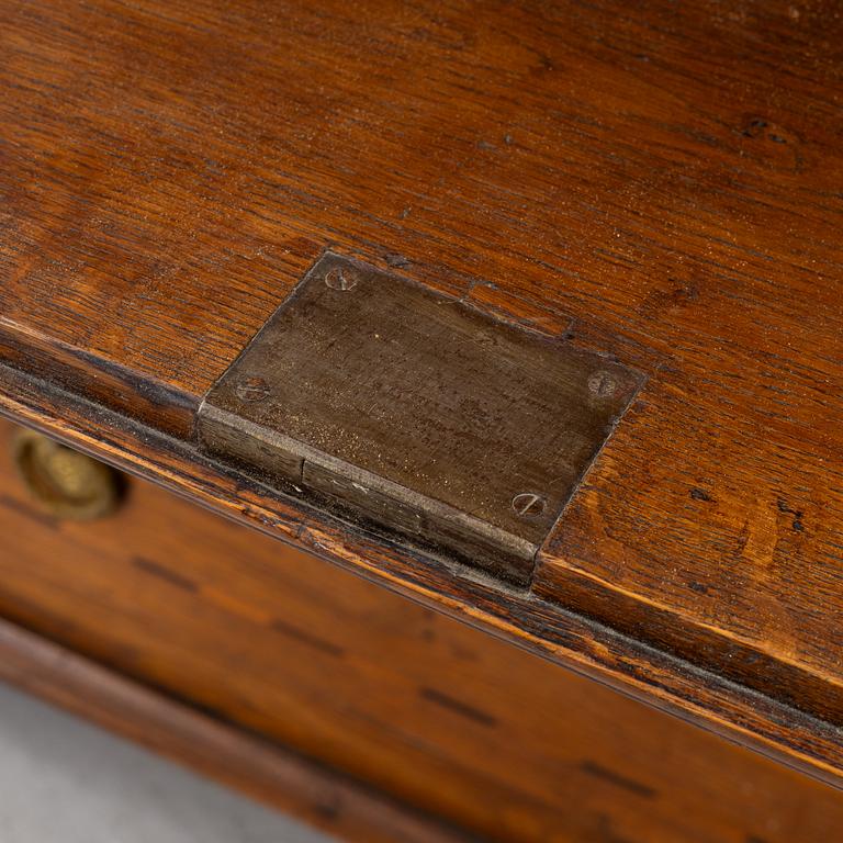 A writing cabinet, 18th Century.