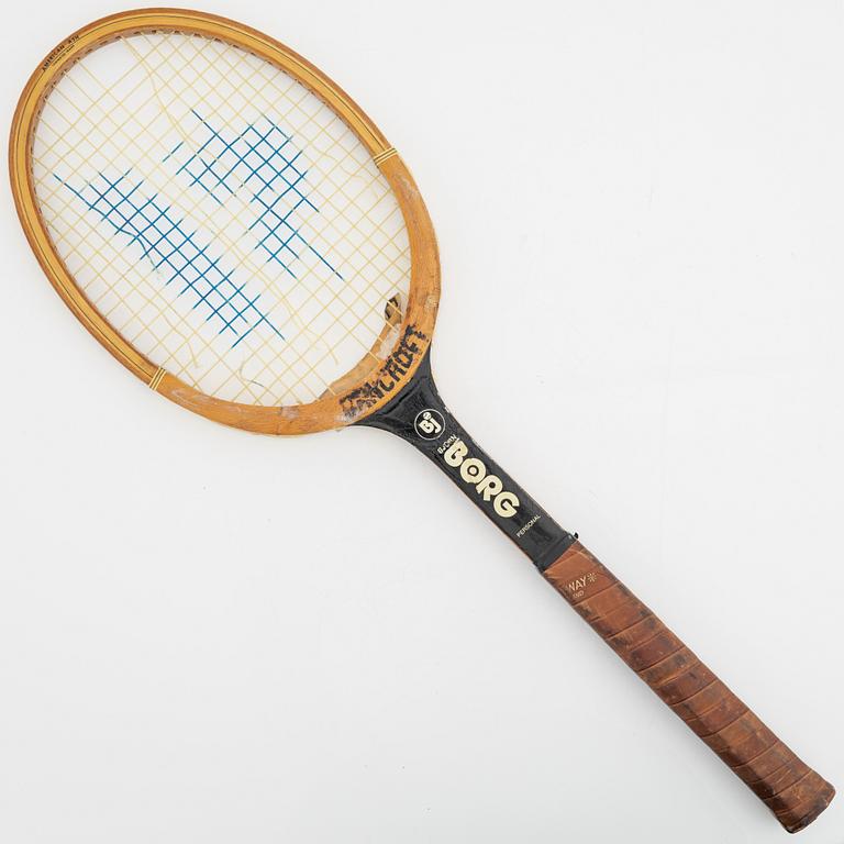 Björn Borg, tennisracket, Bancroft.