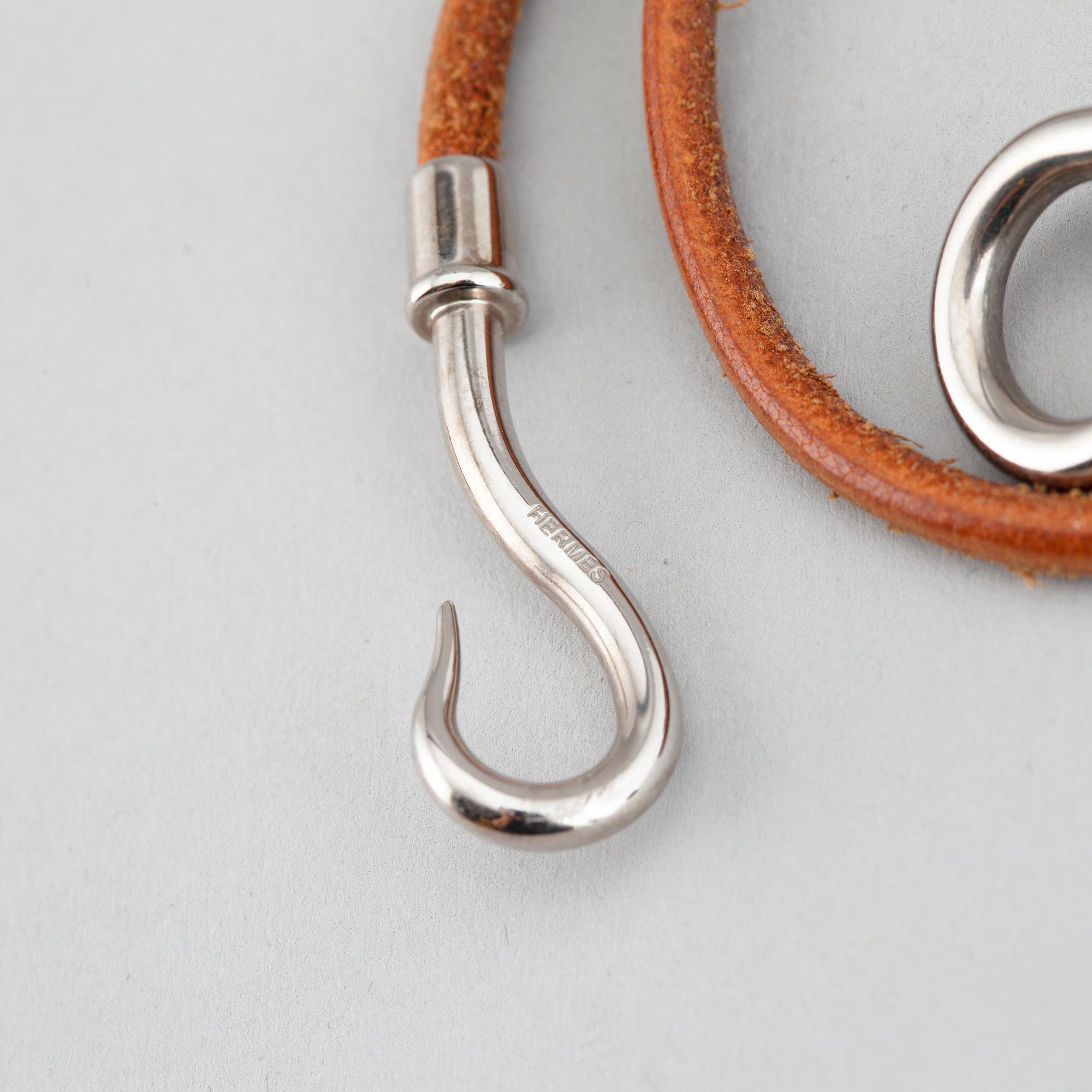 HERMÈS, armband, "Jumbo double tour".