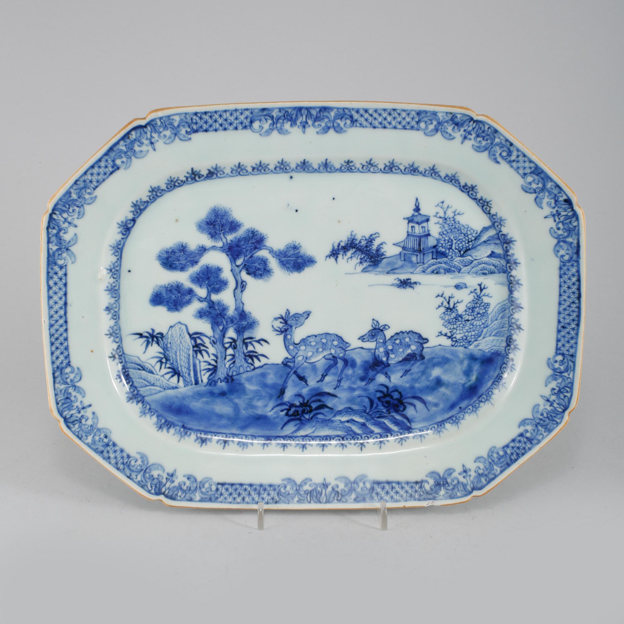 STEKFAT, porslin, Kina, Qianlong, 1736-1795.
