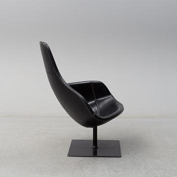 PATRICIA URQUIOLA, a 'Fjord' easy chair from Moroso, Italy. 21st Century.