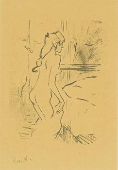 Henri de Toulouse-Lautrec, "Etude de femme".