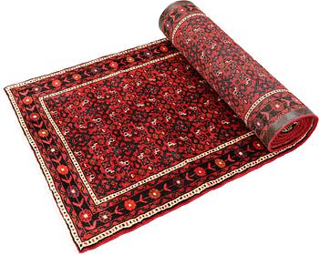 A Hosseinabad runner, c 414 x 95 cm.