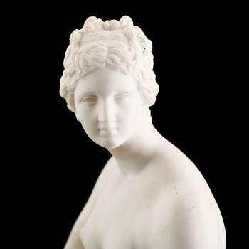 FIGUR, parian, Gustafsberg 1891.