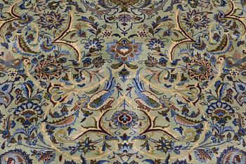 A carpet from Kashmar, around 408 x 300 cm.