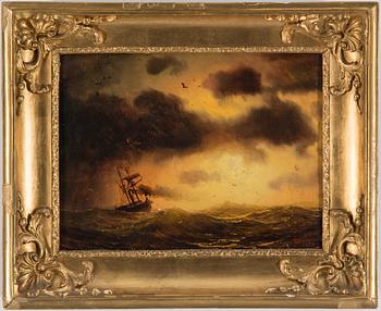 MARCUS LARSON, oil on canvas, signed Larson, dated 1859.