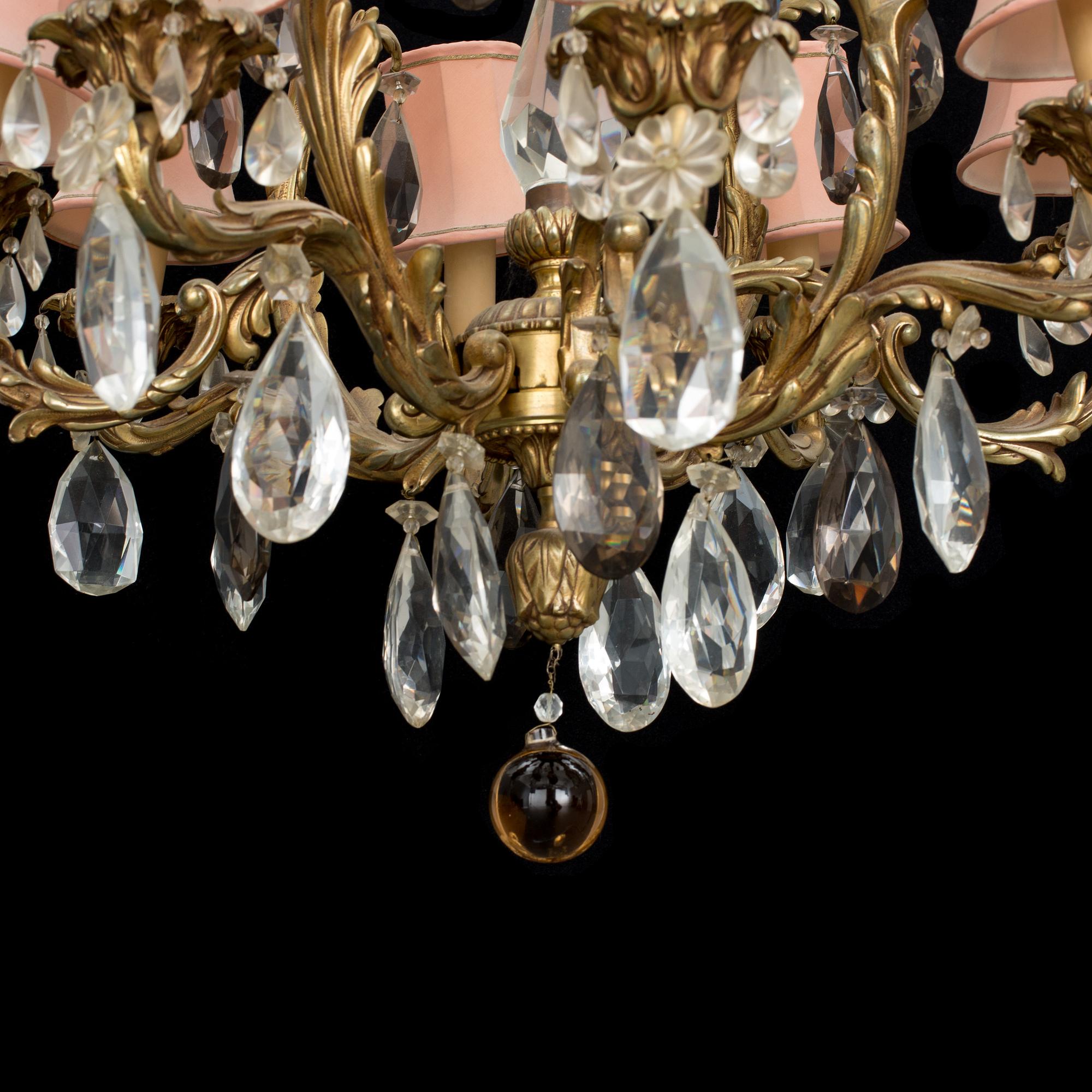 LJUSKRONA, rokokostil, 1900-tal.