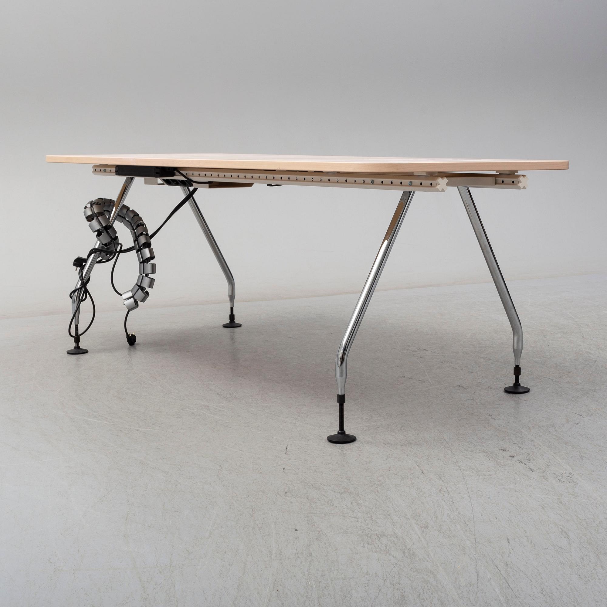 An 'Ad Hoc' desk by Antonio Citterio, Vitra.