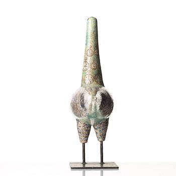 Birger Kaipiainen, a ceramic sculpture of a bird, Arabia, Finland 1958.