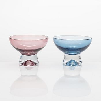 Tapio Wirkkala, a set of 14 dessert bowls, model 2092. Iittala mid-20th century.