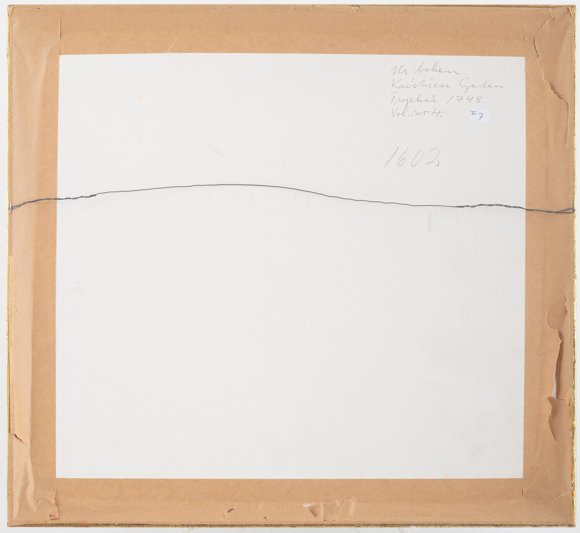Wang Gai, after, leaf from album 'The Mustard Seed Garden Manual of Painting'.