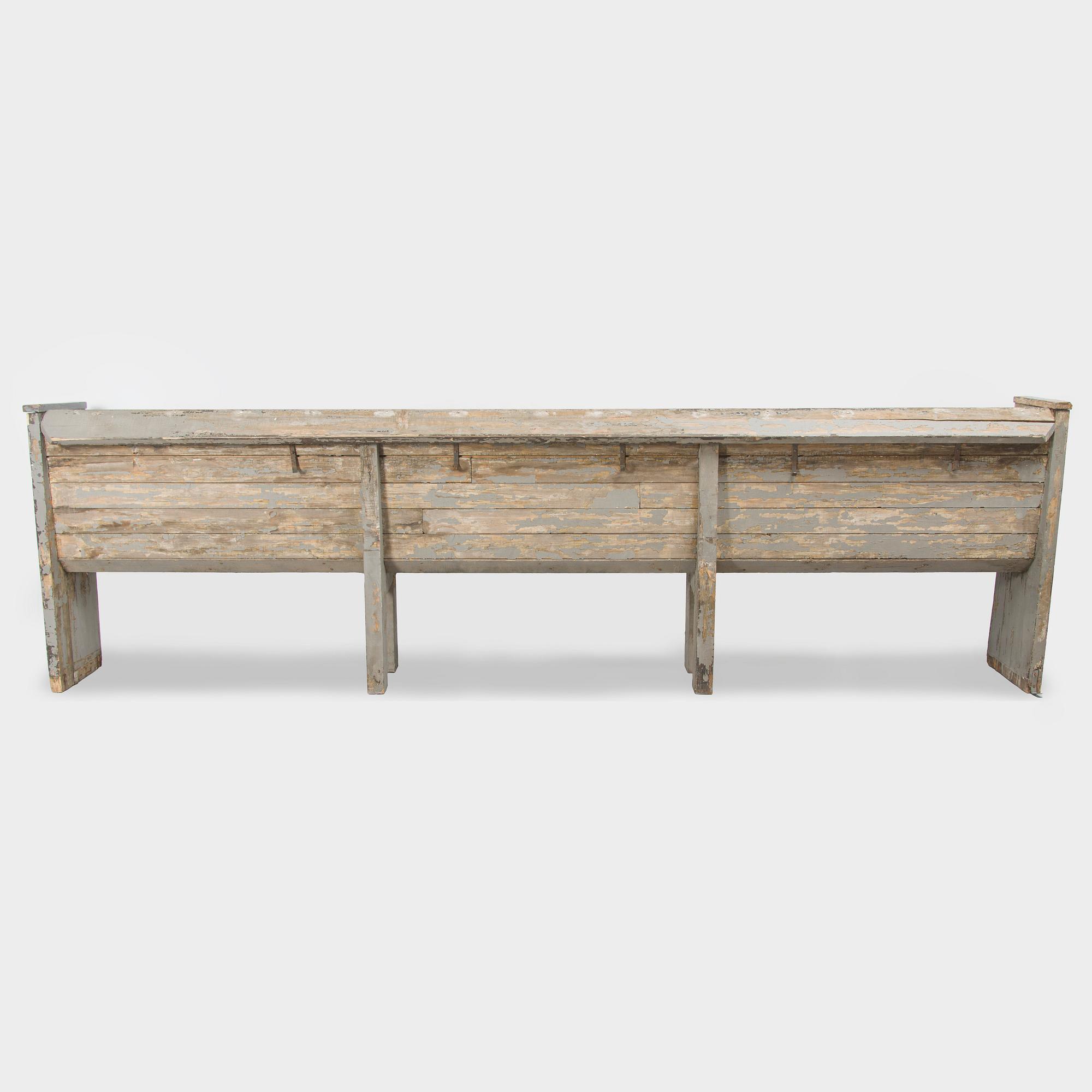Aino and Alvar Aalto, kirkkopenkki, valmistettu Muuramen kirkkoon 1929.