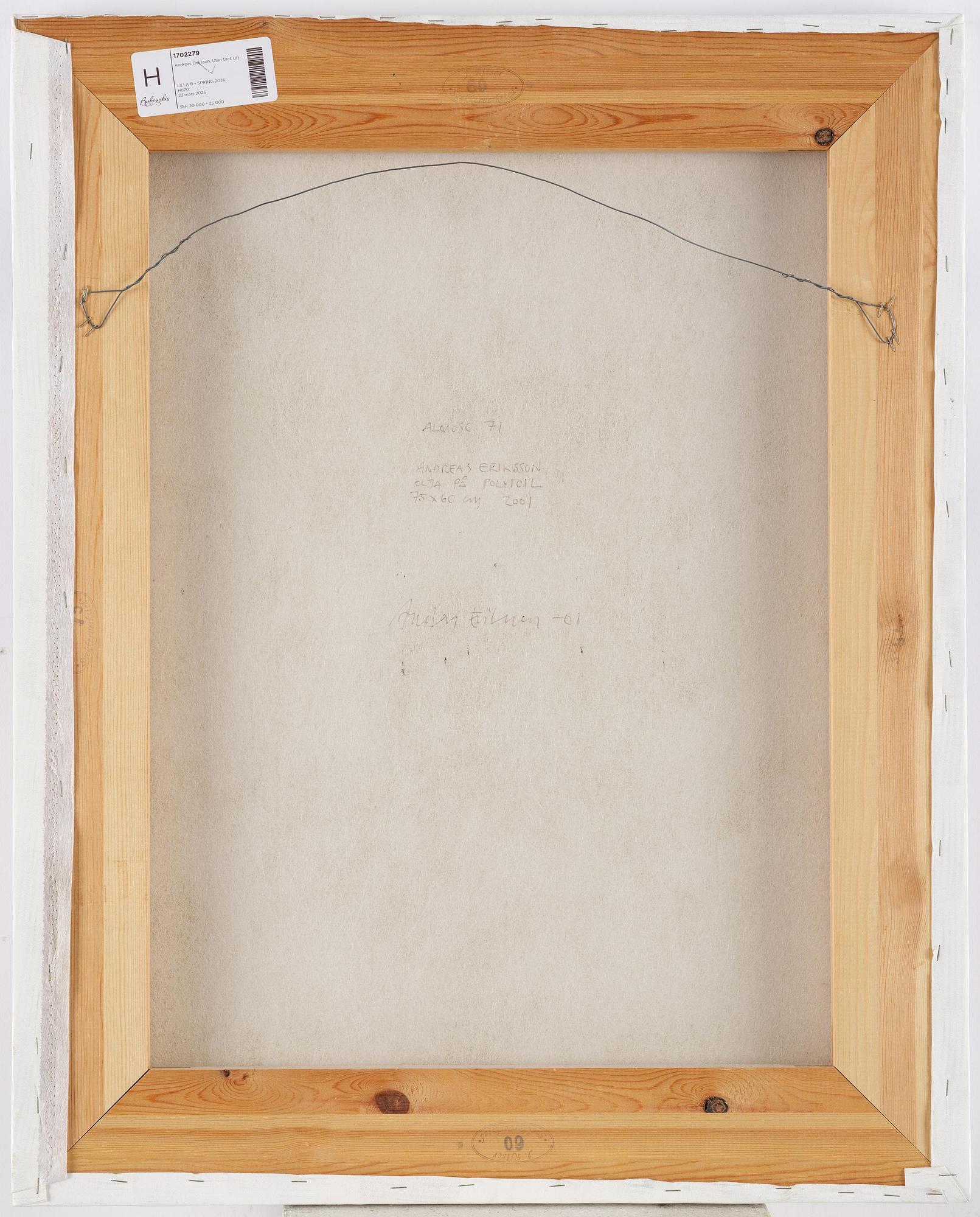 Andreas Eriksson, "Almoso 71".