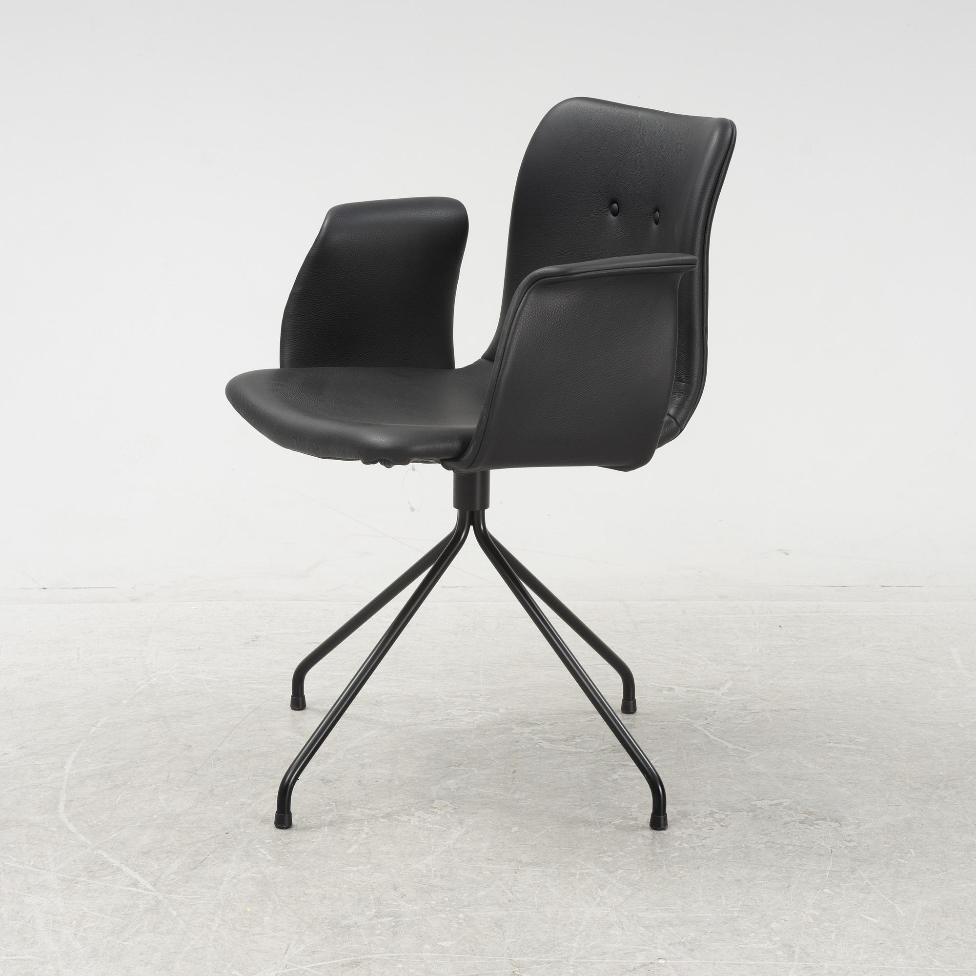 A 'Primum' swivel chair from Bent Hansen, Denmark.