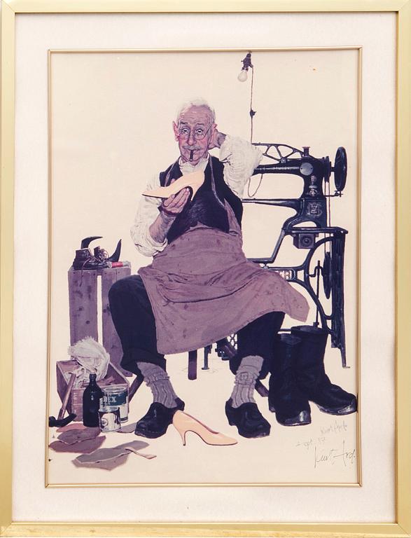 Kurt Ard,  a signed poster.