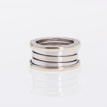 RING, 18K vitguld, "B.Zero1", Bulgari. Vikt ca 11,7 g.