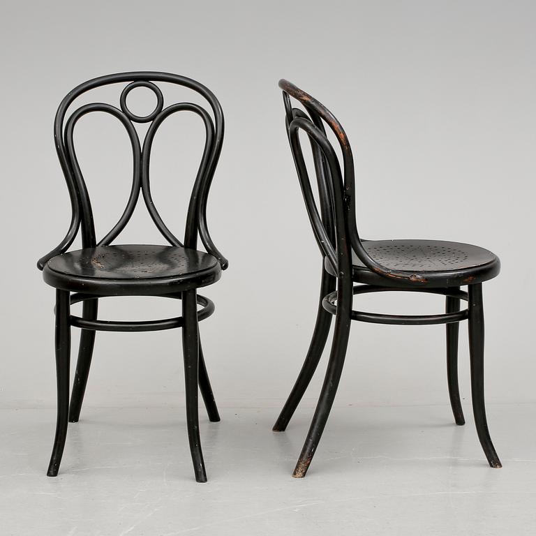 STOLAR 6 st. Thonet, omkring 1900.