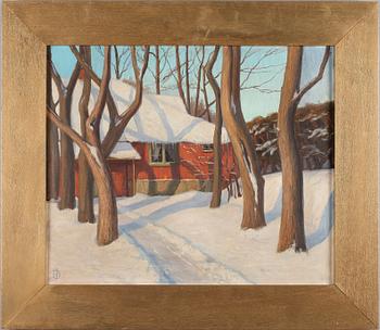JEANNE DIDRING, olja på duk, monogramsignerad.