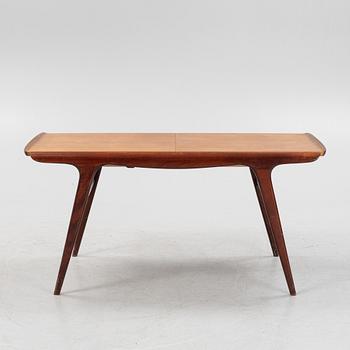 A teak veneered 'Expandette' coffee table, AB S Ljungqvists Möbelfabrik, Habo, 1950's.