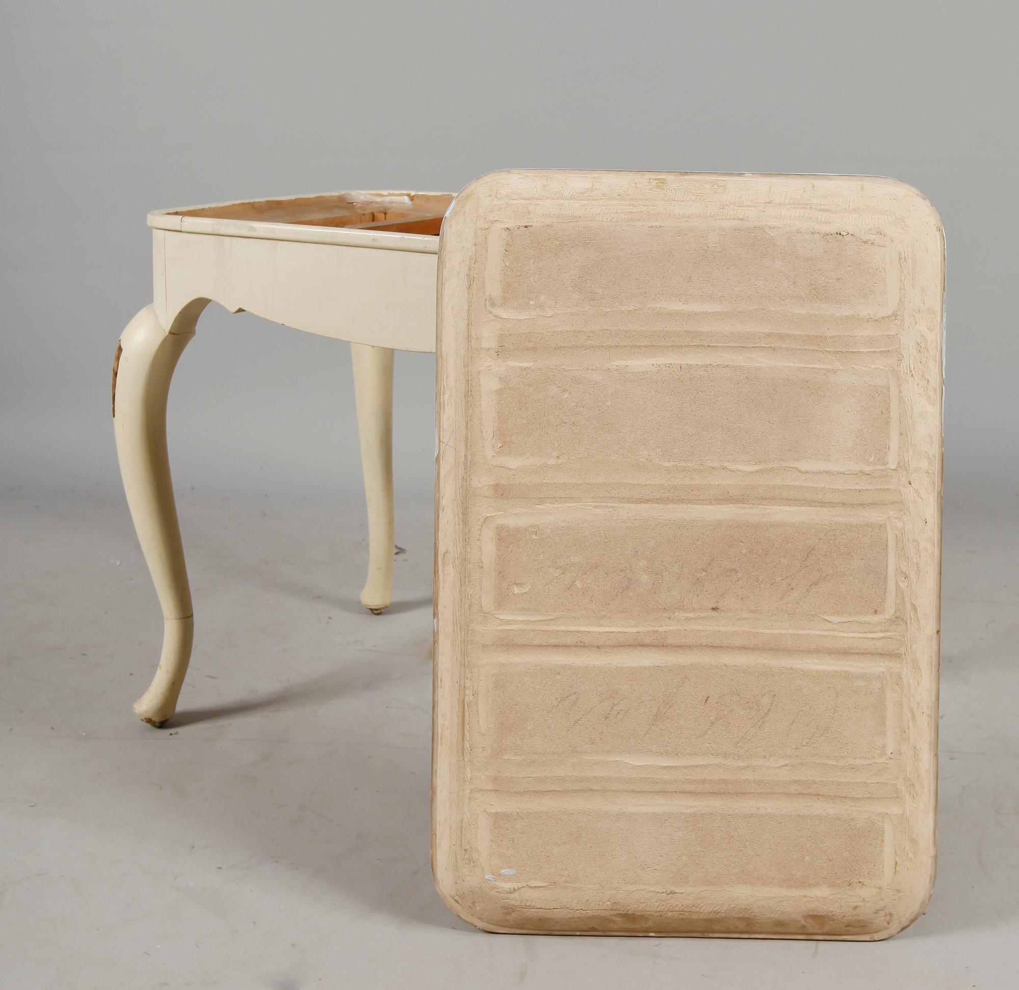 TEBORD, bricka fajans, 1900-talets mitt.