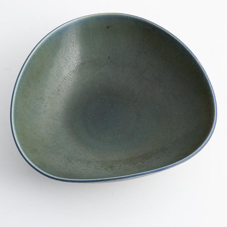 Berndt Friberg, a stoneware bowl, Gustavsbergs studio, Sweden, 1965.