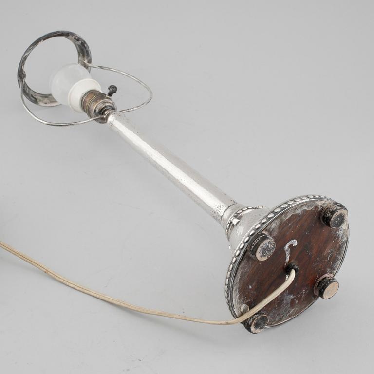 CG HALLBERG, Stockholm 1920, bordsarmatur, silver.