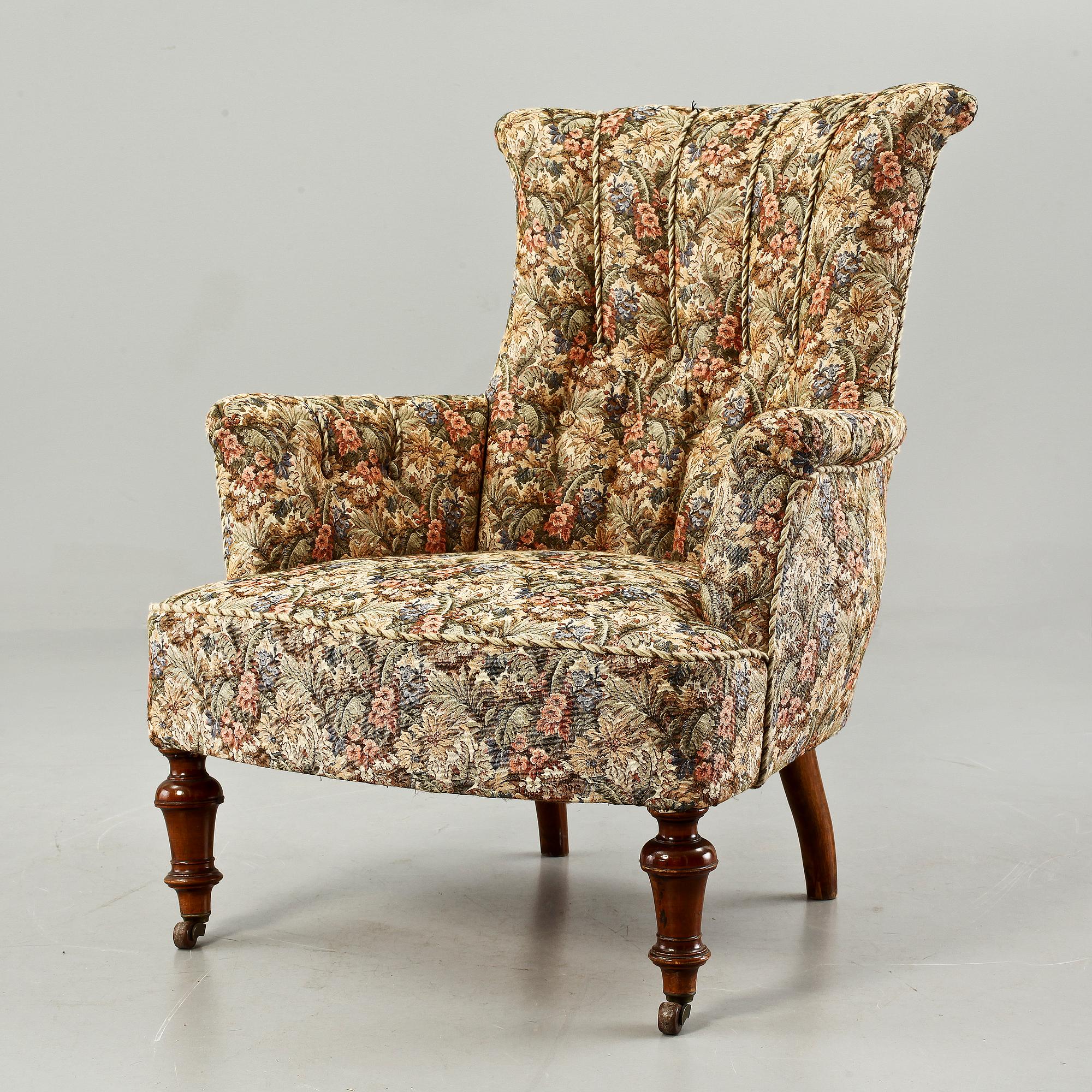 FÅTÖLJ, 1900-talets första hälft.