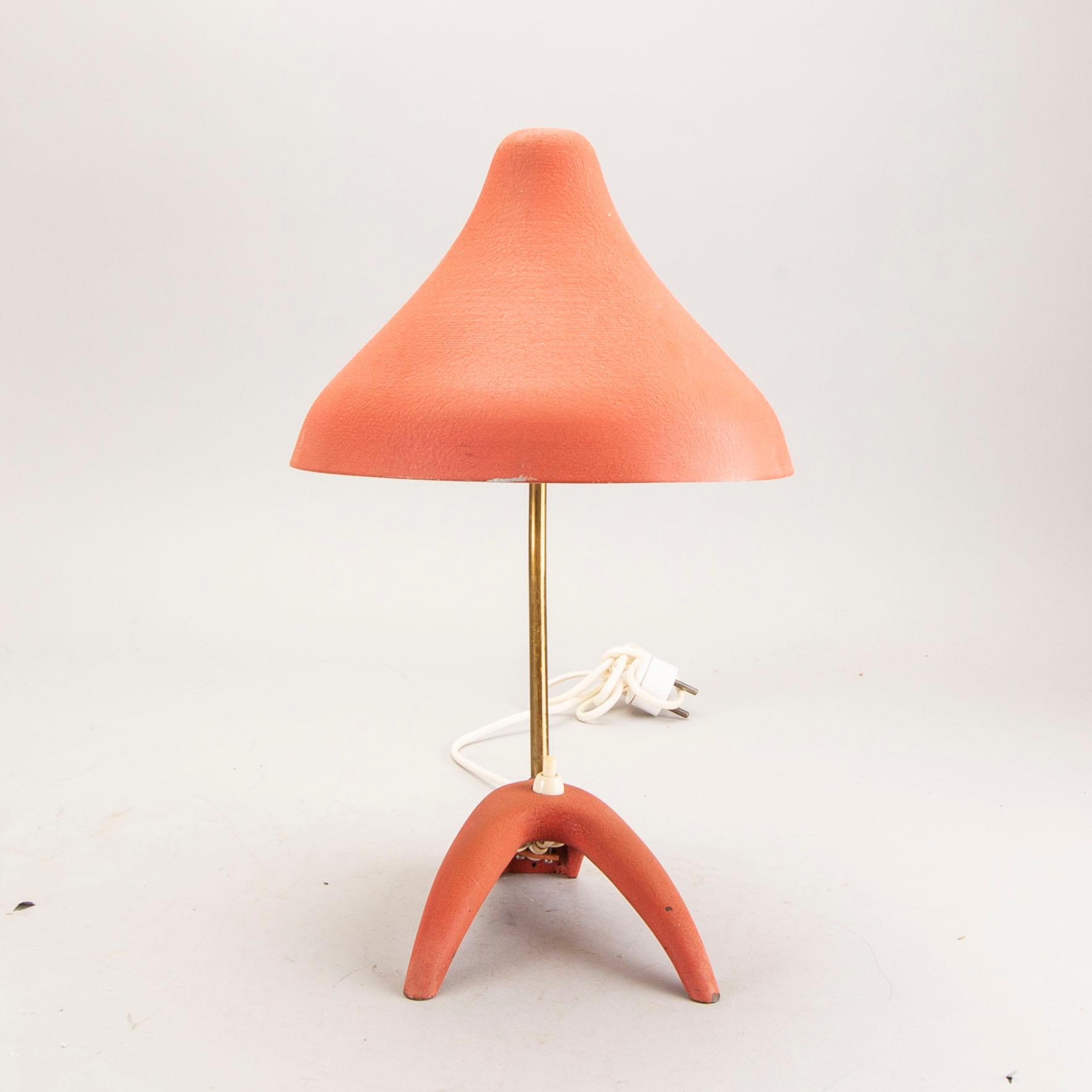 Erik Wärnå, table lamps, EWÅ, Värnamo 1950s-60s.