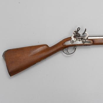 Snaphaunce gun, signed Balthasar Zellner, first half of the 18th century.
