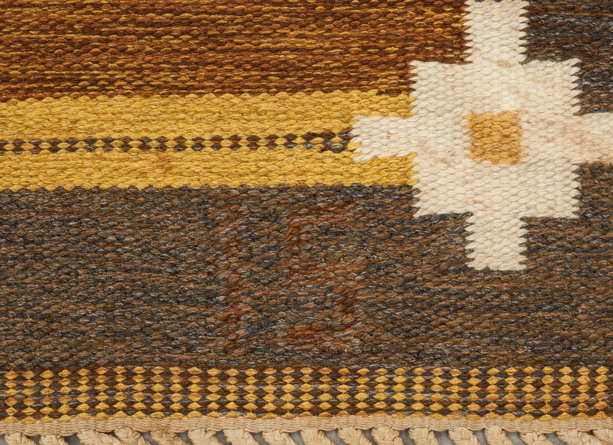 MATTA, rölakan, monogramsignerad IS (Ingegerd Silow), ca 252 x 160 cm.