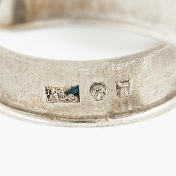 Anders Högberg, ring, sterlingsilver, Göteborg 1992.