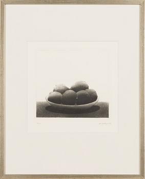 Pentti Kaskipuro, etching, dry-point and aquatint, signed and dated 1982, numbered 88/100.