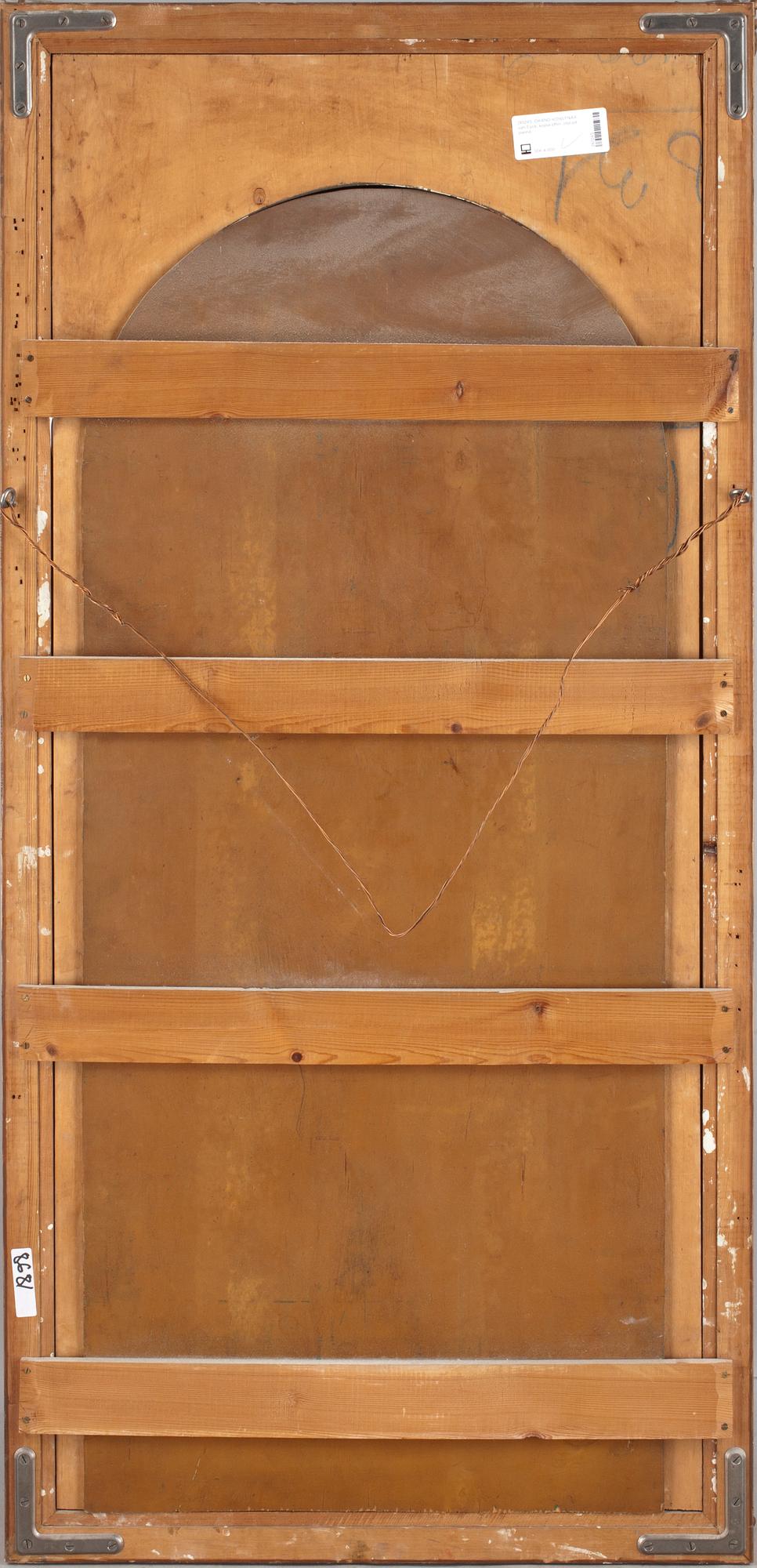 JAN VAN EYCK, kopia efter, olja på pannå. Troligen 1900-tal.