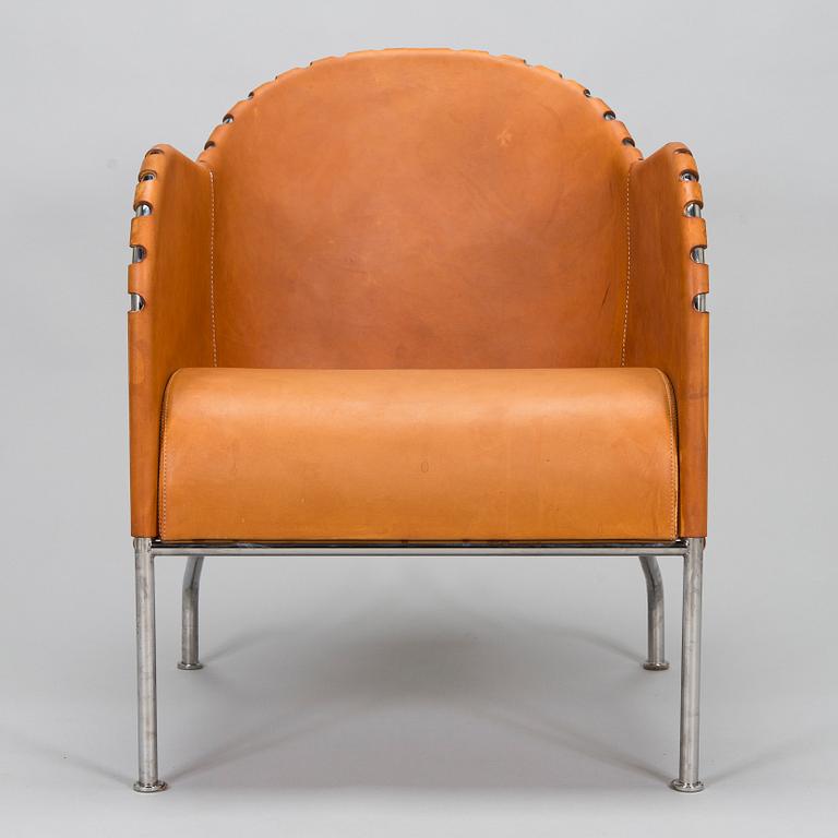 Mats Theselius, fåtölj, "Bruno", Källemo. Formgiven 1997.