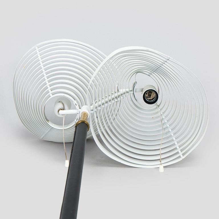 Alvar Aalto, An 'A 810' floor lamp, Valaisinpaja, 1980s.