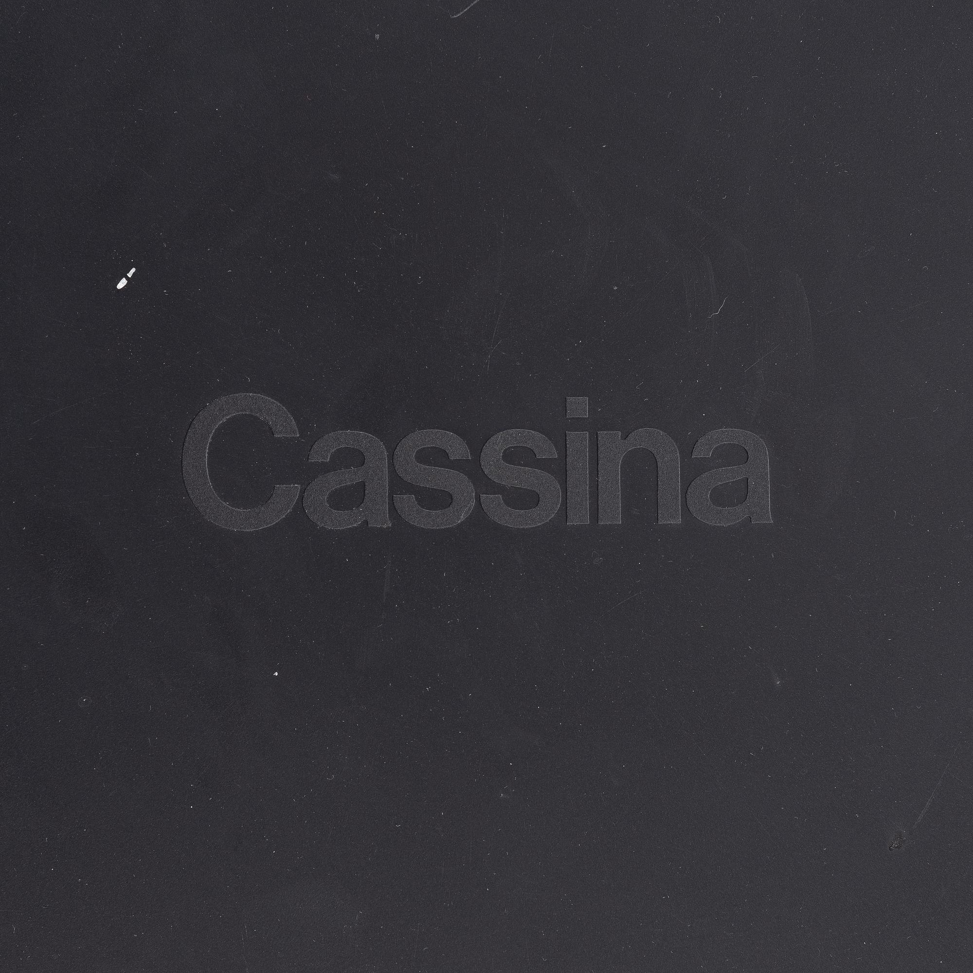 Mario Bellini, Three "410 CAB" bar stools, Cassina, Italy, 21st century.