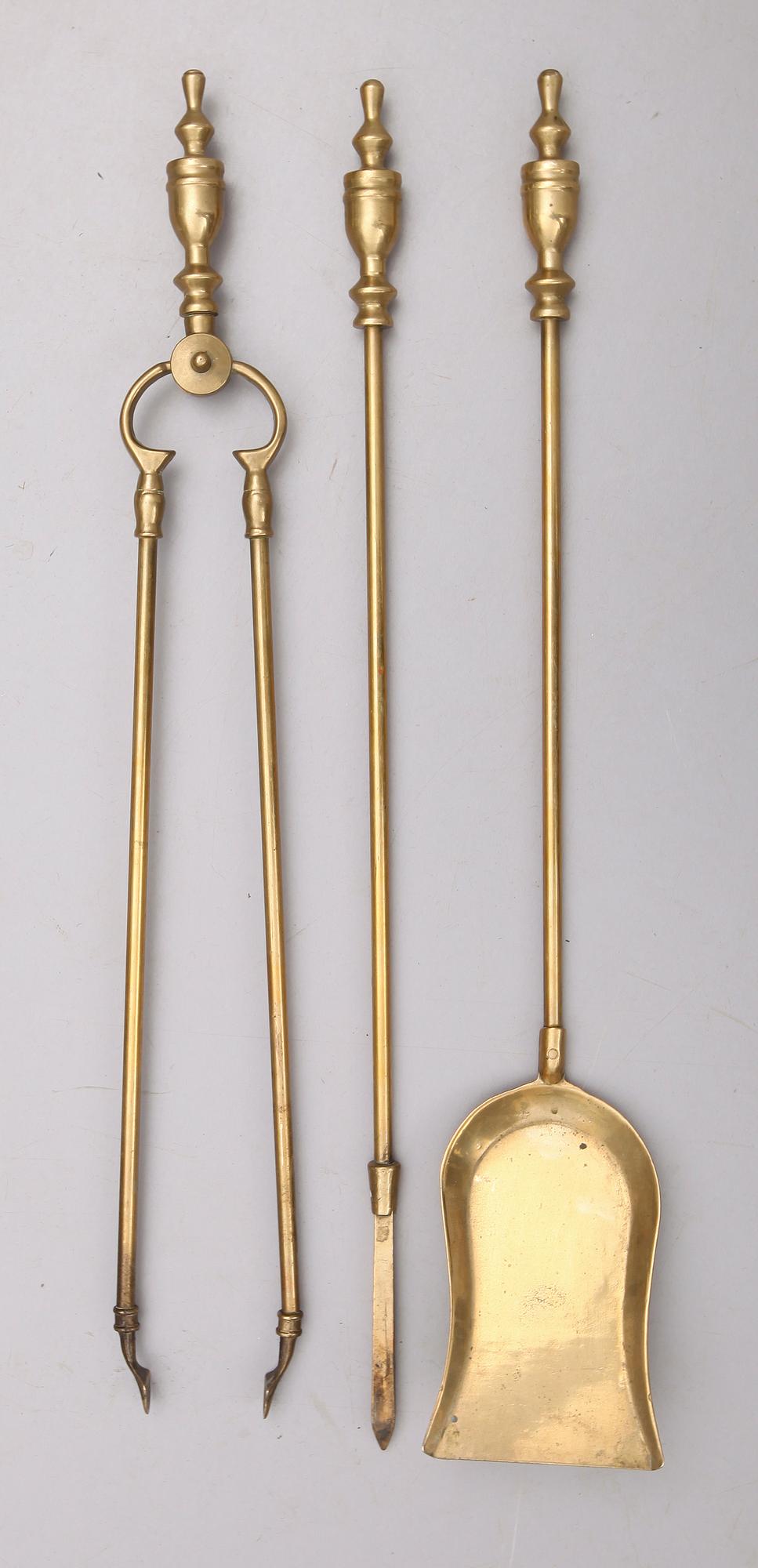 BRASSET, 3 delar, England, 1800-/1900-tal.