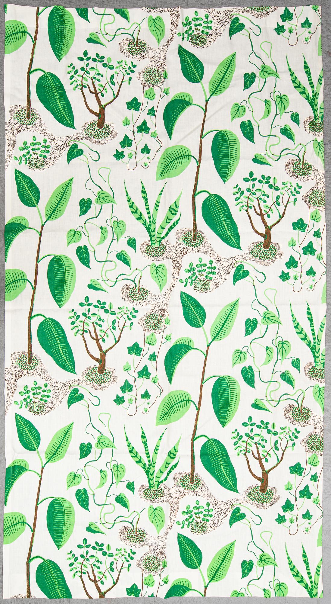 JOSEF FRANK, three 'Window' curtains, Firma Svenskt Tenn.