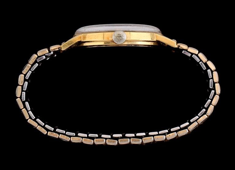 ARMBANDSUR, 18K guld Lemania, 1900-talets andra hälft.