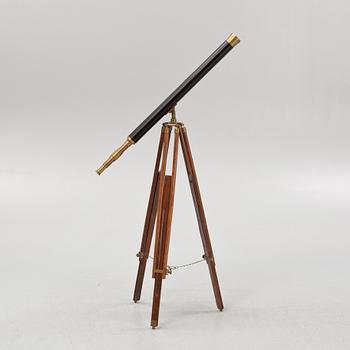 Telescope with stand, 20th century.