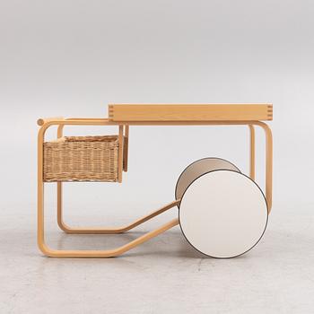 Alvar Aalto, a model 900 serving cart, Artek, Finland.