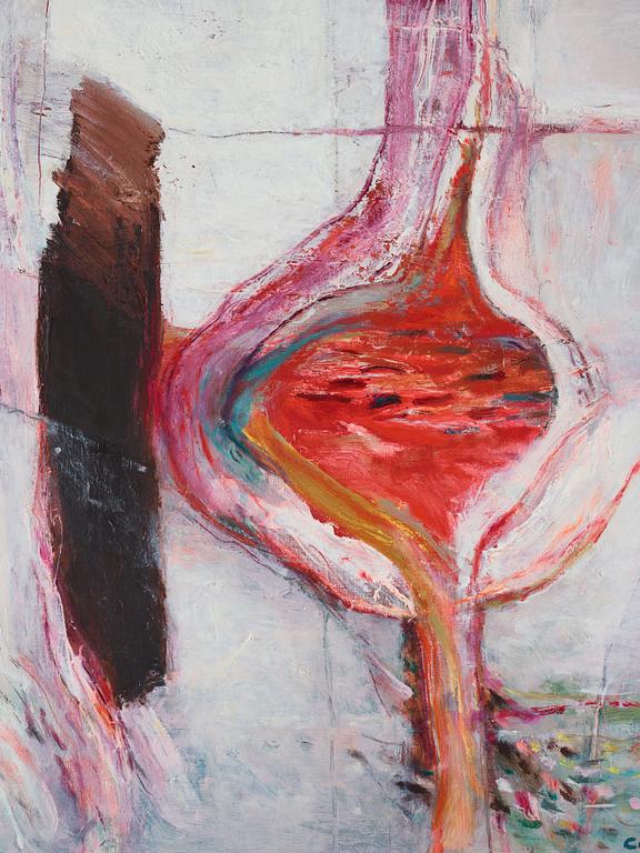 CO HULTÉN, oil on canvas, signed and dated 1962 on verso.