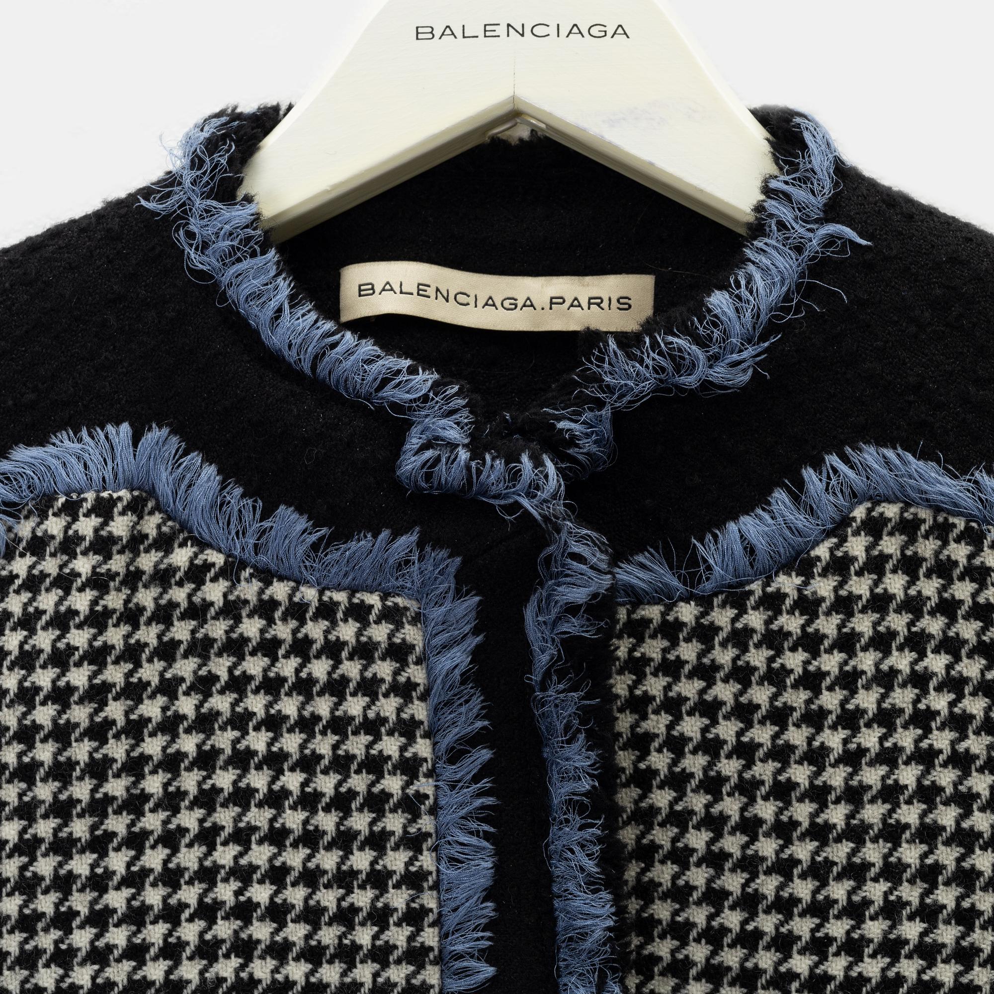 Balenciaga, a wool jacket, size 36 cm.