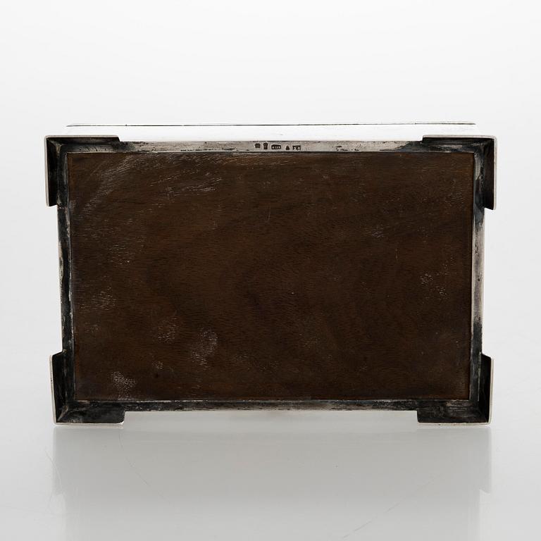 Kustaa Severin Sahlstedt, a 1920s silver cigar box, Turku 1929.