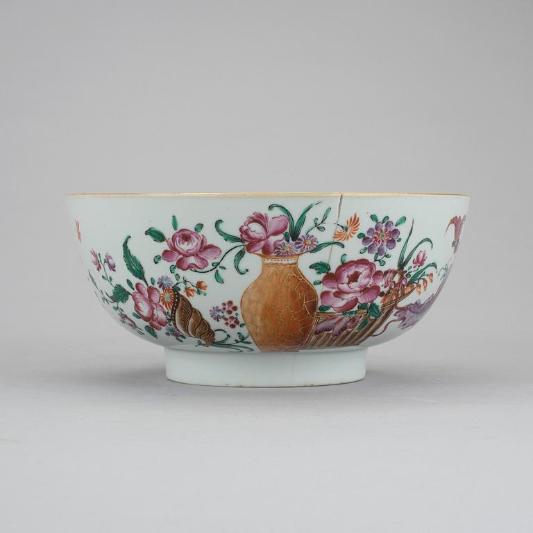 SKÅL, kompaniporslin, Kina, Qianlong (1736-95).